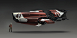 Number 47, Gavin Manners : Start of a new series of Racer ships I'm painting in order to practice rendering and finishing skills.