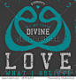 divine love tee graphic