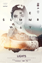 Summer Way Poster : Summer Way Poster //This poster is perfect for the summer season very modern with double exposure effects nice light colors and modern scattered typography.Fonts UsedNexa - http://fontfabric.com/nexa-free-font/Bebas Neue - http://www.d