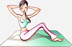 卡通瑜伽运动人物矢量图免抠素材 女性 设计图片 免费下载 页面网页 平面电商 创意素材 png素材