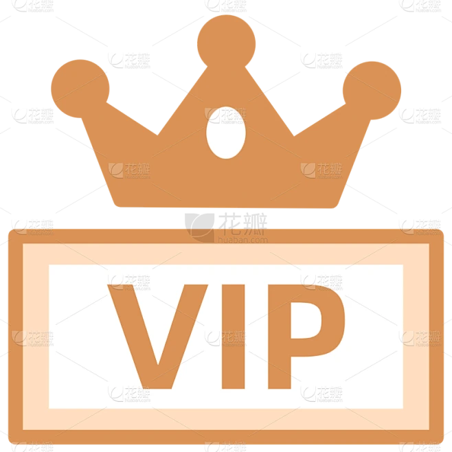 ICON-矢量VIP会员电商图标5素材-花瓣网