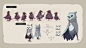 Art of Death's Door - Crow and NPC
