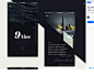 9nine – app template on Behance