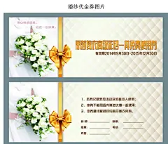 婚纱摄影优惠券,婚纱,婚纱优惠券,优惠券,优惠卡,打折卡,白色卡,高端卡,菱格卡,白花,手捧白花,高档卡,简约卡,高档婚纱卡,高档,简约,psd,精品名片卡,精品模板,模@北坤人素材
