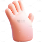 通用卡通感3D立体C4D手部手势元素素材