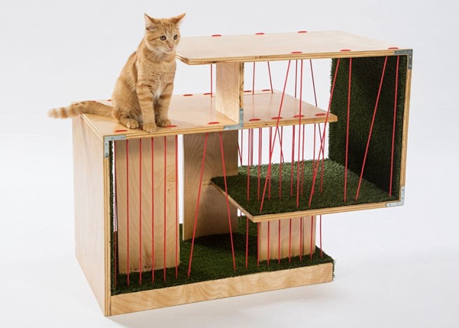 创意猫屋 “建筑师为动物安家”（Arch...