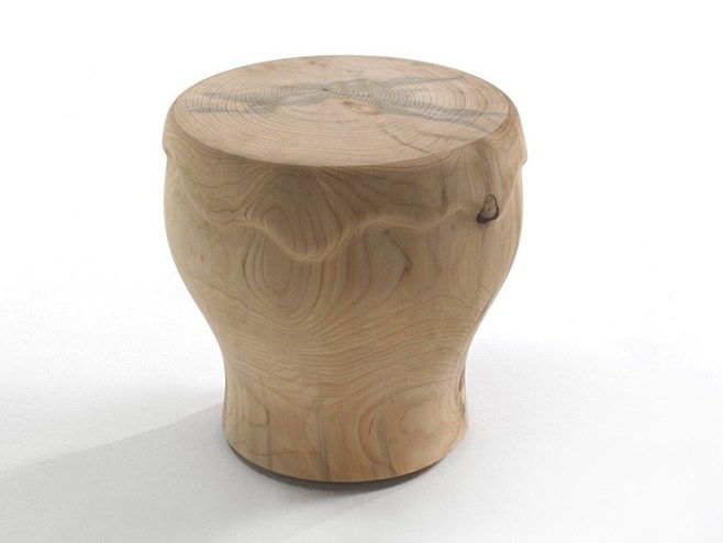 Low wooden stool BIE...