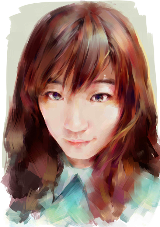 画友女-叫我黄小花就好_厚涂_涂鸦王国