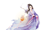 古装古风手绘美女美男人物动画游戏插画线稿彩图中国风素材图库-淘宝网
