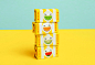 五彩缤纷的Fruna糖果包装设计#设计秀#