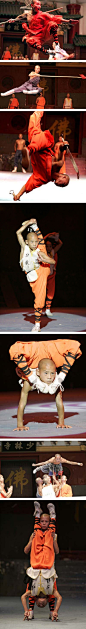 ♂ Performance of Shaolin Kungfu stages in Zhengzhou from http://english.peopledaily.com.cn/200409/16/eng20040916_157209.html