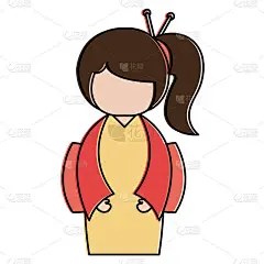 小日本娃娃卡哇伊的性格