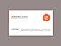 Dribbble - [GIF] Sun Structures Business Cards by Cobble Hill