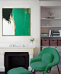DETAILS: * Painting name: "Emerald green sea" * Artist: Martina Boycheva * Painting signed and dated with certificate of authenticity * Size: 70x70cm/ 27.6 x 27.6 in * Style: Abstract * Tech... #abstractart