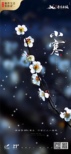 7畅畅采集到地产小寒大寒