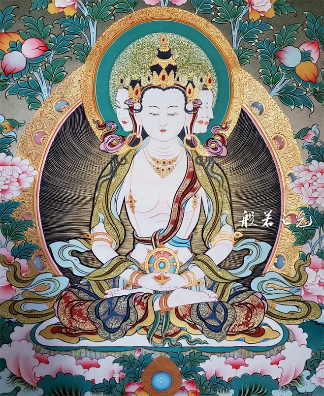 大日如来佛唐卡[000903]_中国唐卡网-花瓣网