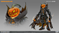 pumpkin reaper, Ben Zhang : pumpkin reaper skin concept.