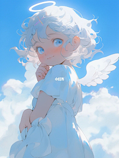 木槿设计_Keesa采集到AI水彩风插画