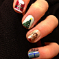christmas #nail #nails #nailart