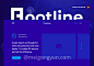 时尚Web网页线框原型设计UI工具包 Rootline Wireframe UI Kit :  