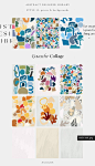 经典几何超现实蒸汽波等抽象风格设计元素大合集 UPDATE!! ABSTRACT DESIGNER LIBRARY :  