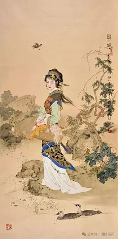 项维仁 西施浣纱