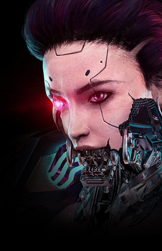 赛博朋克科幻角色