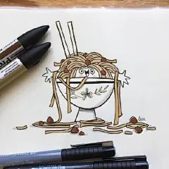 可爱插画 | 插画师 Leire Martn 绘画作品#我们爱画画##手绘匠##一起去画画##V影响力峰会# ​