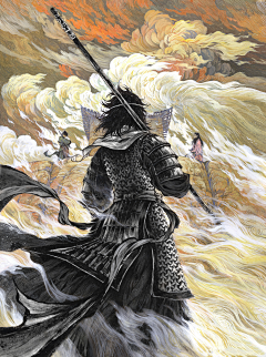 浮沉三千世采集到插画混搭