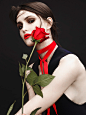 Black & Red & White : Happy Magazine Editorial by Igor Oussenko