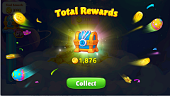 行走的电灯泡采集到宝箱 金币 星星 钻石 徽章