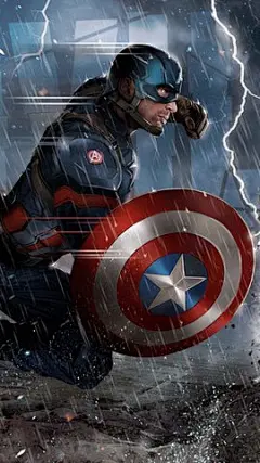 《美国队长3》海报iPhone 6 Plus壁纸 第二辑