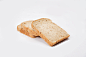 全麦土司欧包面包早餐美食摄影图