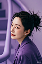 酷感发女孩人像 (12)