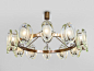 Max Ingrand important ceiling light