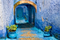 蔚蓝色的摩洛哥老城Chefchaouen