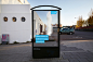 Ljósnetið Outdoor : This project was a part of a campaign for Icelandic telecommunication company Síminn. The geyser symbolizes the power and speed of a fiber optic internet connection.The posters were placed in areas where the service was available.This 