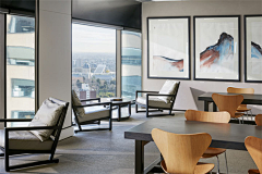 瀚鼎空间设计机构采集到极具沉稳魅力的Salta墨尔本现代办公室装修设计案例