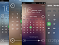 iOS7 Inspired Date & Time Picker 日历应用设计 #多火UI#
