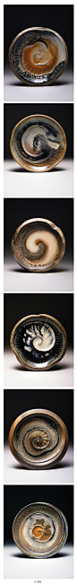 這不是咖啡攪拌中的景象，這是Tim Sherman做的陶瓷盤片...http://t.cn/aBhbWO