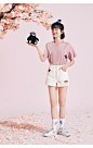 【熊本熊联名】乐町黑科技T白色短袖玻尿酸T恤女2020秋季新款女-tmall.com天猫
