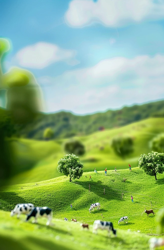 A grassy green field...