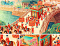 热播剧《清平乐》的设计太讲究了！ : 片头采用动画的形式演绎，以精致的画笔描绘描绘人物场景！