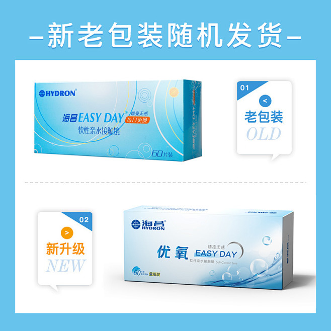 新老包装