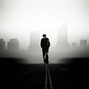 一个人在路上走图_百度图片搜索