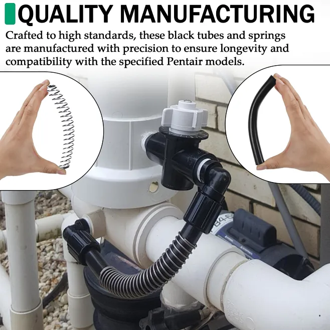 Amazon.com: TonGass (2 Tubes+2 Springs) Flexible PVC Tubes with Spring ...