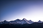General 3000x1999 landscape mountains snow clear sky nature