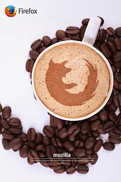 火狐海报-咖啡 #排版# #经典# #色彩# #网页# #壁纸# #火狐# #firefox# #mozilla# 