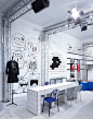 Make use of POP UP stores in empty spaces to create a buzzz and let people get familiar with the brand