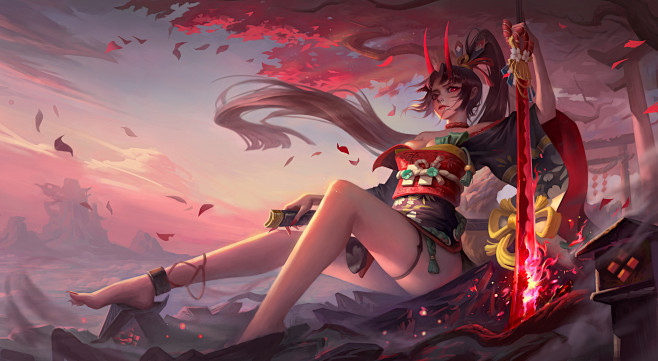 永劫无间 妖刀姬图片_-仙侠女图片素材-...